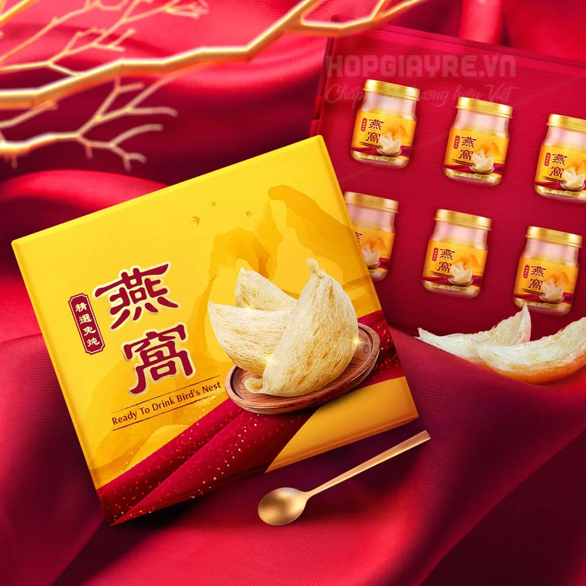 Hộp yến sào sang trọng