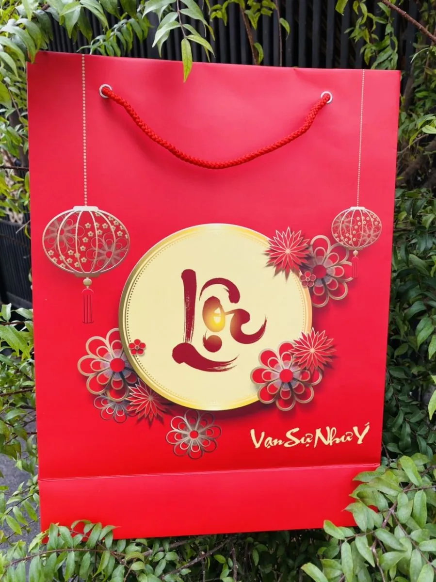 túi đựng quà tết - lộc
