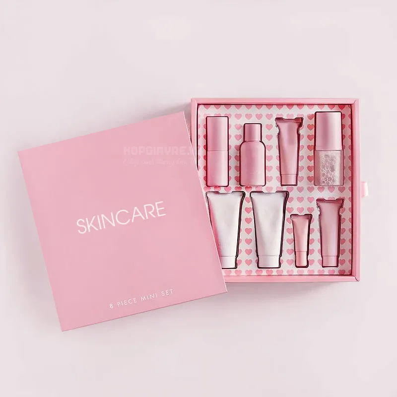 Hộp đựng mỹ phẩm chăm sóc da cao cấp