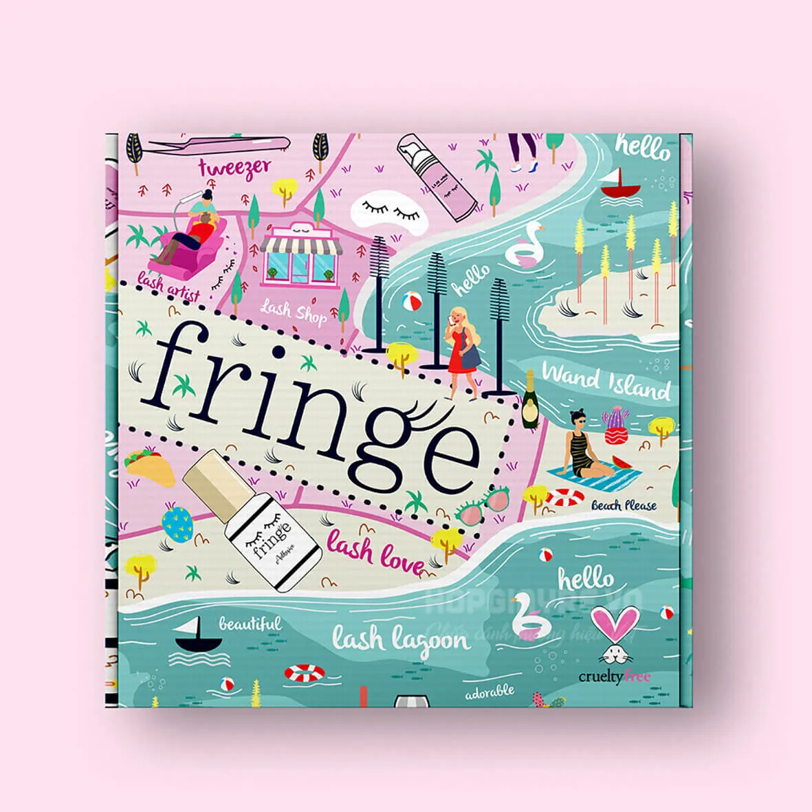 Hộp đựng mỹ phẩm thời trang HGMP 0001 - hopgiayre.vn