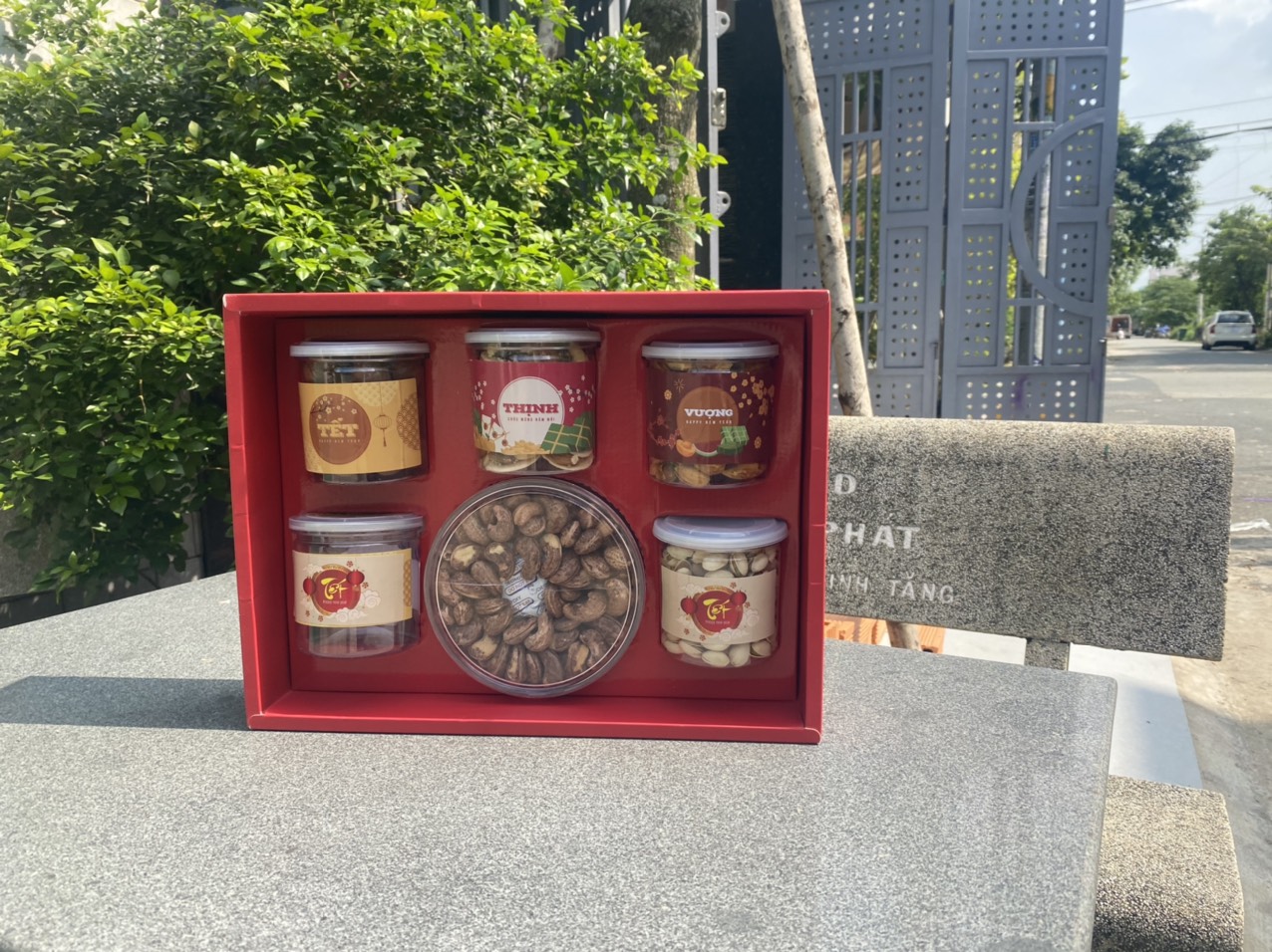 mẫu khay điều tết 